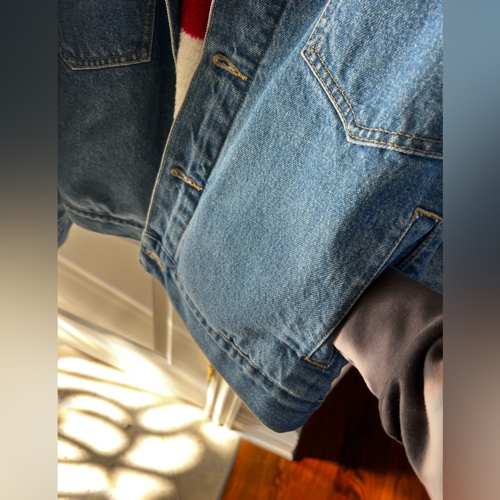 EUC Men’s Large Schaefer Outfitter Denim Jacket - Picture 8 of 16
